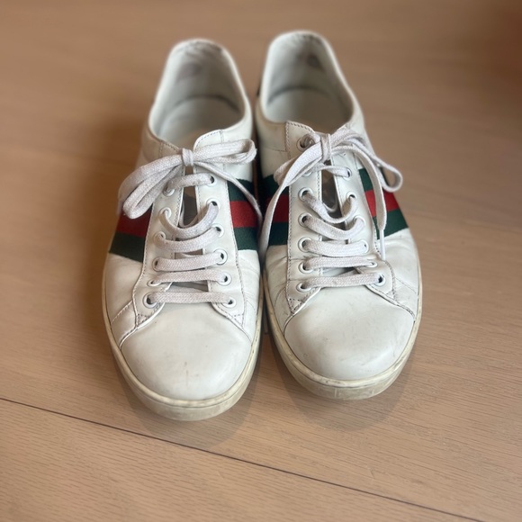 Gucci men’s ace sneakers. Size 8.5  ( US size 9 ) - Picture 2 of 6